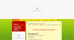 Desktop Screenshot of misiprzyjaciele.pl